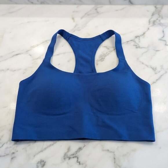 OFFLINE By Aerie Real Me Hold Up! Racerback Sports Bra - Anniversary Blue - XS - Picture 5 of 5